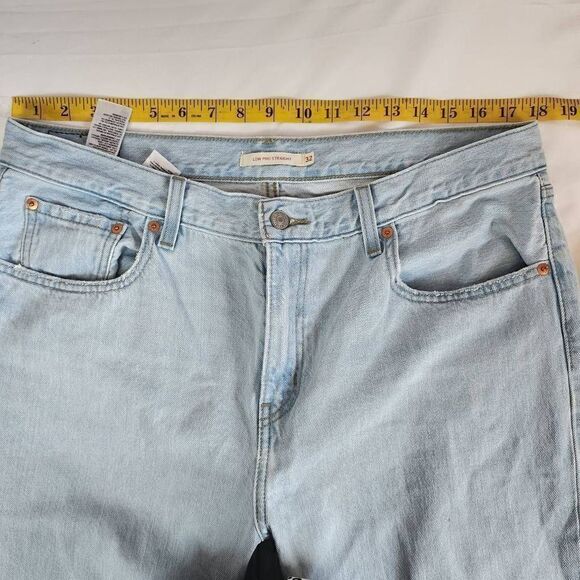 Levi's Low Pro Straight Women's Jeans Light Wash Size 32 - Picture 8 of 15
